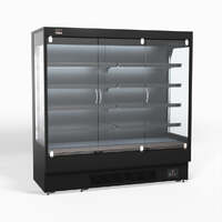 1940mm Supermarket Multi Deck Showcase 3 door Glass Fridge