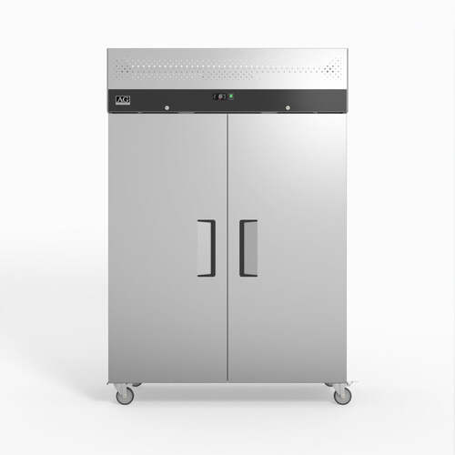 1000 Litre Upright Double Stainless Steel Door Fridge